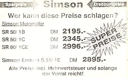 anzeige herbst 1989 simson